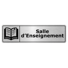 Plaque de porte Salle d’Enseignement - Signalétique Salles de Classe & Enseignement