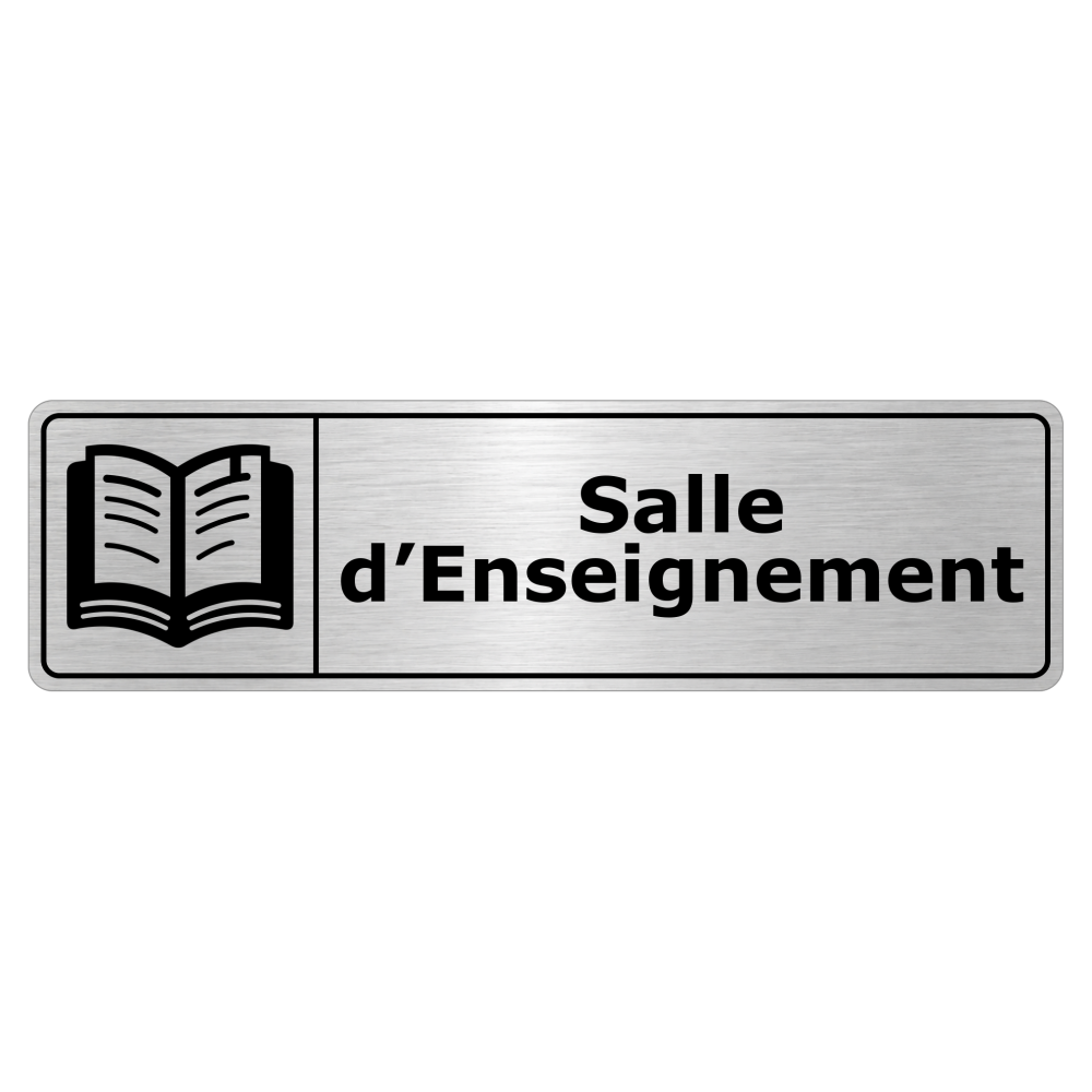Plaque de porte Salle d’Enseignement - Signalétique Salles de Classe & Enseignement