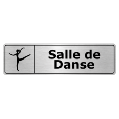 Plaque de porte Salle de Danse - Signalétique Salles de Classe & Enseignement