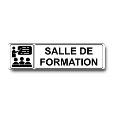 Plaque de porte Salle de Formation - Signalétique en PVC