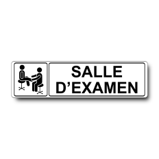 Plaque de porte Salle d'Examen - Signalétique en PVC