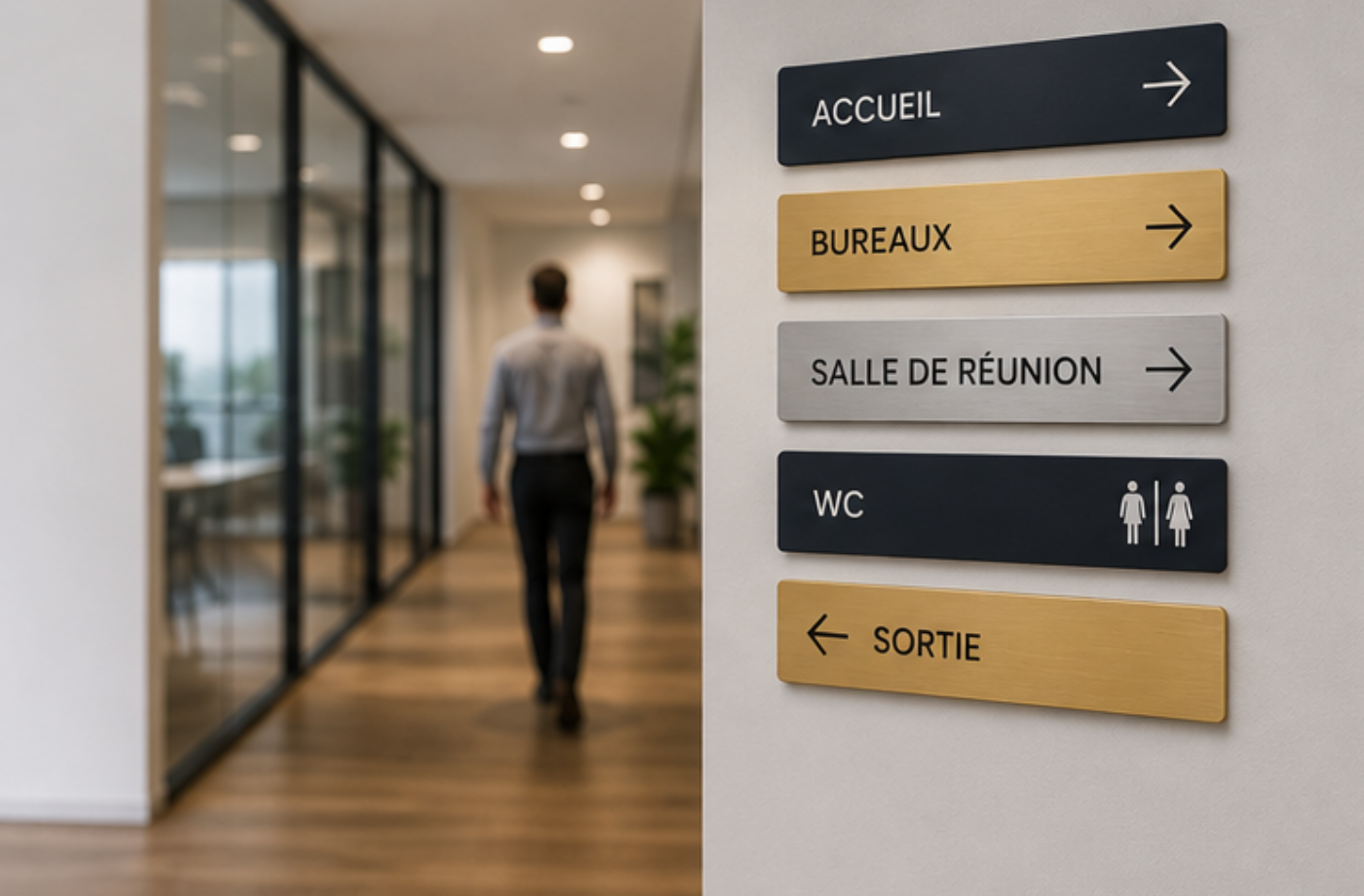 Pourquoi installer une signalétique professionnelle dans vos locaux ?