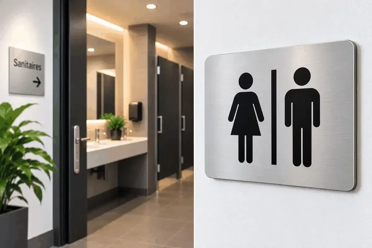 Comment bien signaler les toilettes ?